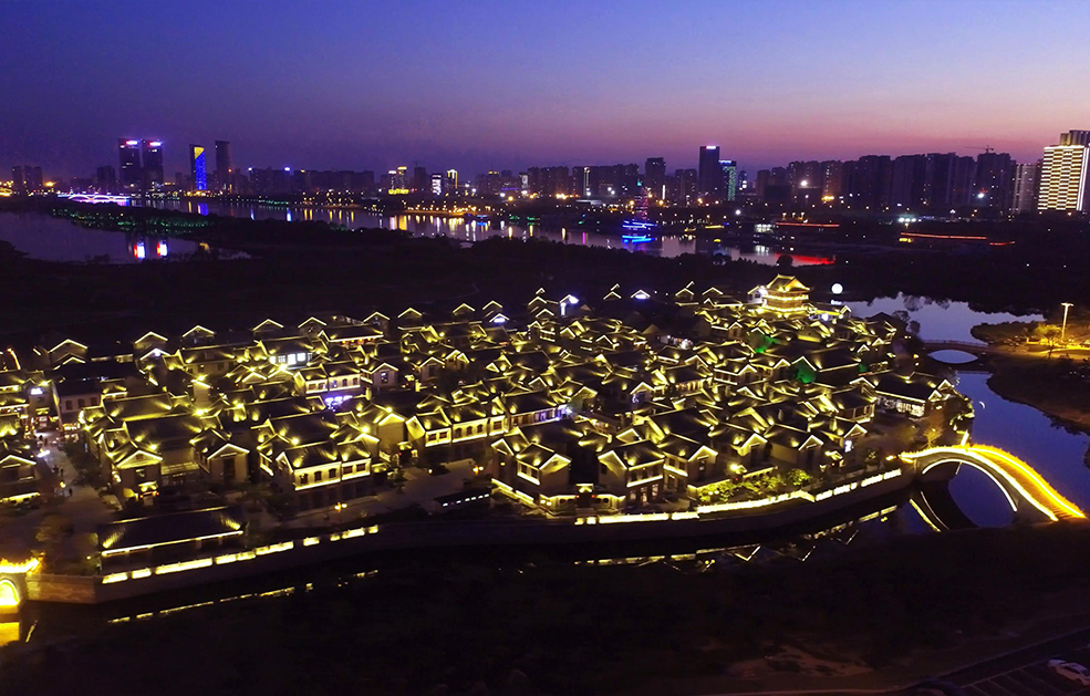 東夷小鎮B島夜景亮化工程